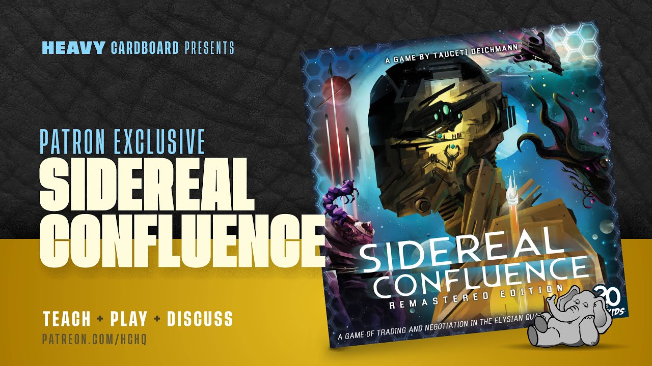 Sidereal Confluence - 5p Play-through, & Roundtable Discussion by Heavy Cardboard