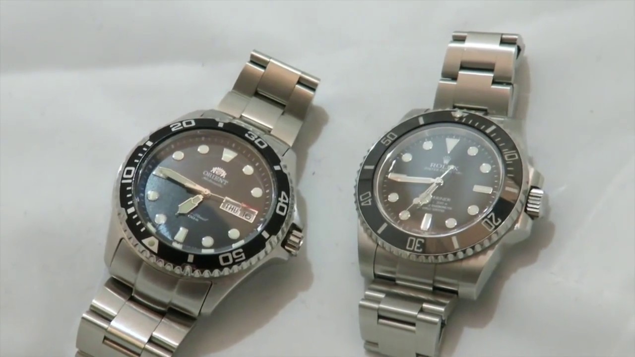 orient ray 2 vs rolex submariner