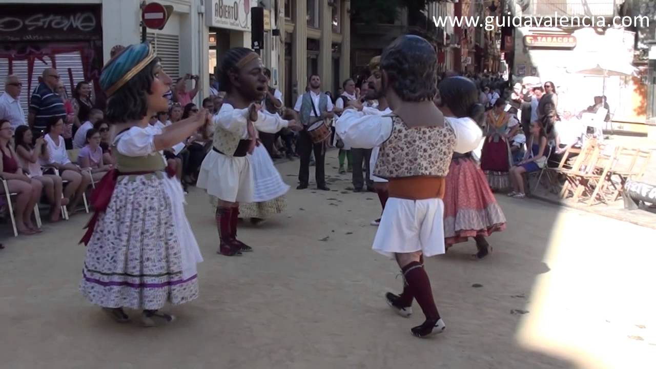Danza de los Cabezudos o Nanos - Corpus Christi de Valencia 2015