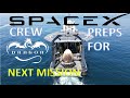 SpaceX Crew Dragon Capsule Preps for Next Mission with NASA