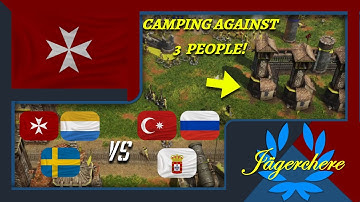 WHAT IS THIS PLAYER DOIN!? | 3v3 Treaty with Maltese | AOE III: DE