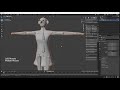 Creation of animesh for second life addon for blender 30