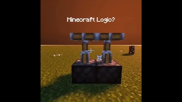 MINECRAFT LOGIC? #minecraft #minecraftlogic #shorts