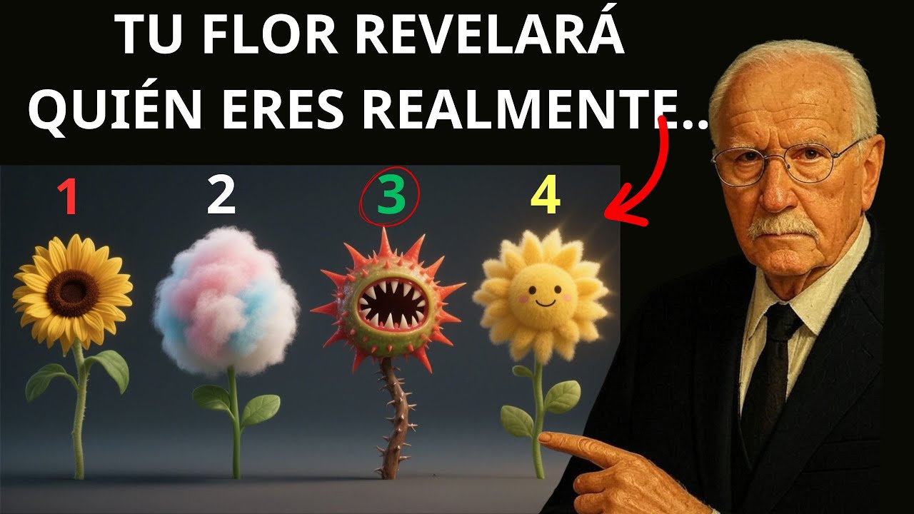La flor que elijas revelará quién eres realmente  Test psicológico de Carl Jung