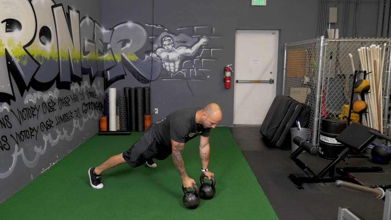 30 Minute Kettlebell bodyweight workout for Push Pull Legs