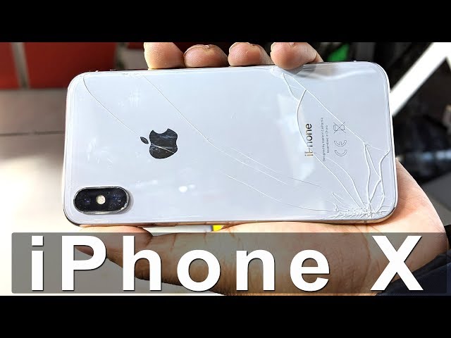 iPhone X Back Glass Repair - YouTube
