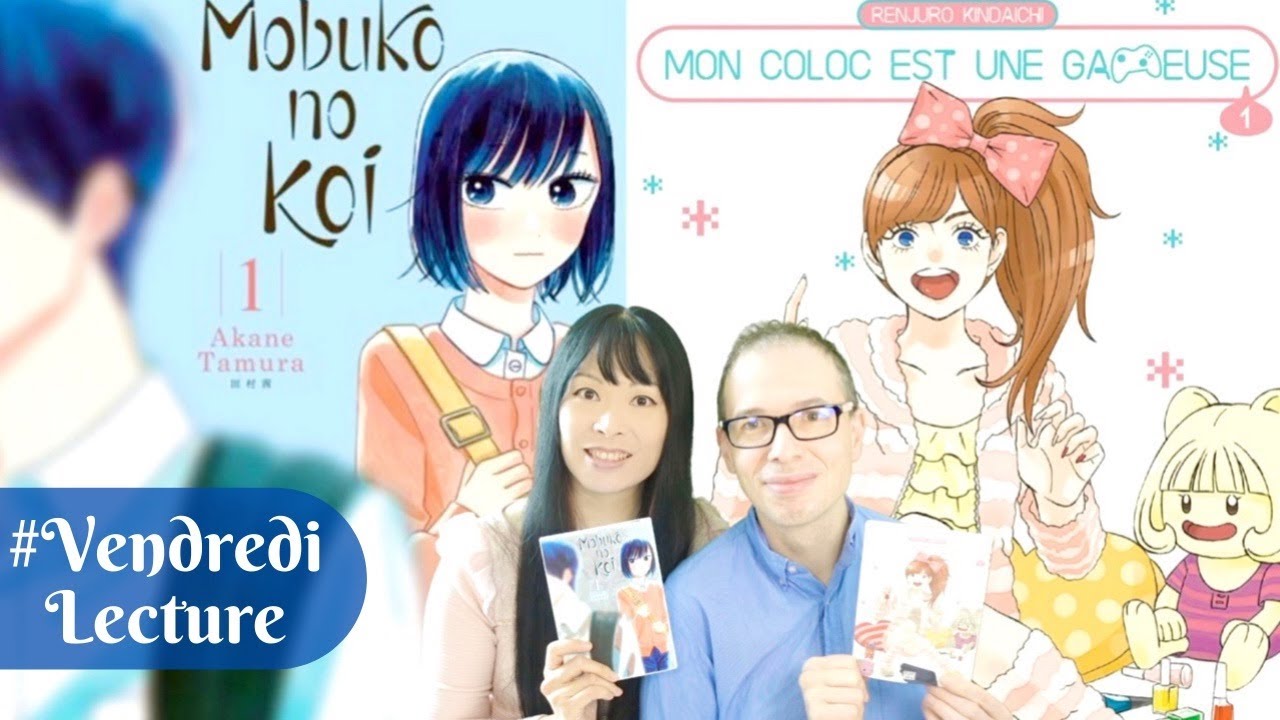 #VendrediLecture Manga 📚 Mobuko no koi + Mon coloc est une gameuse 🇯🇵 ...