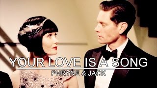 your love is a song [phryne & jack]