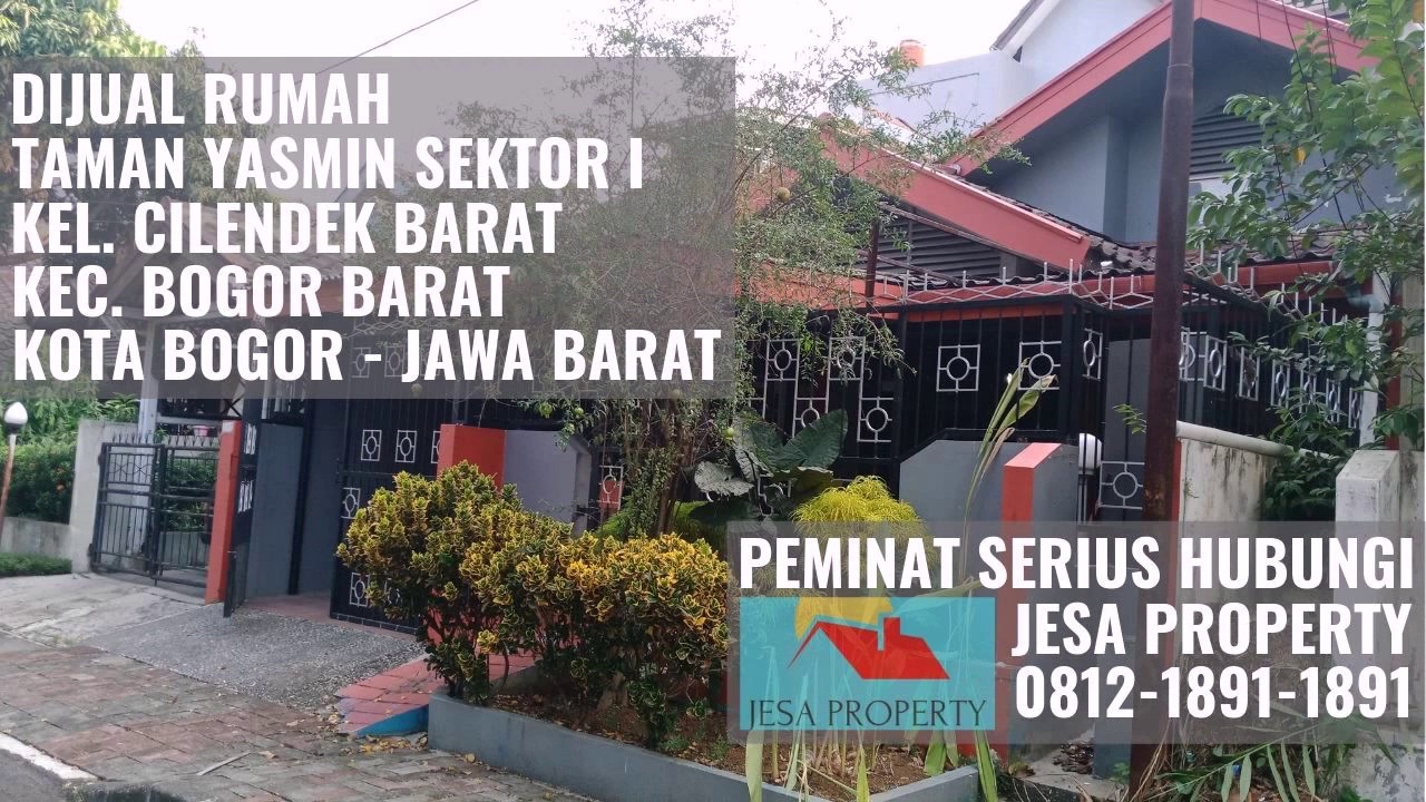 Promo Hunian Asri Taman Yasmin Sektor 1 Di Desa Cileungsi Kabupaten Bogor Hubungi 081218911891