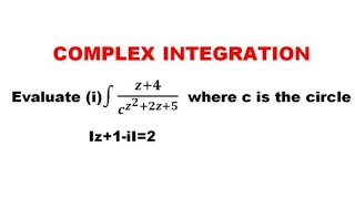 @btechmathshub7050Complex Integration-Problems related to Cauchy's Integral formula