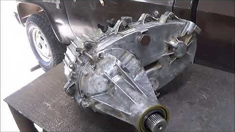 Rebuilding the NP208 transfer case