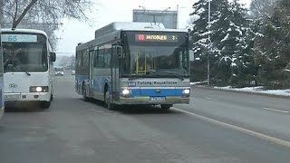В Алматы не все водители автобусов перевозят пассажиров за безналичный расчет (14.01.16)