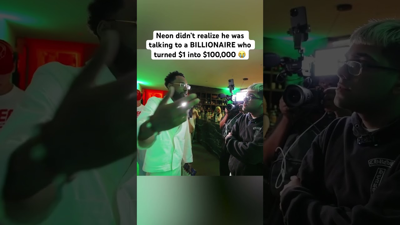 Neon didn’t realize he was talking to a billionaire 