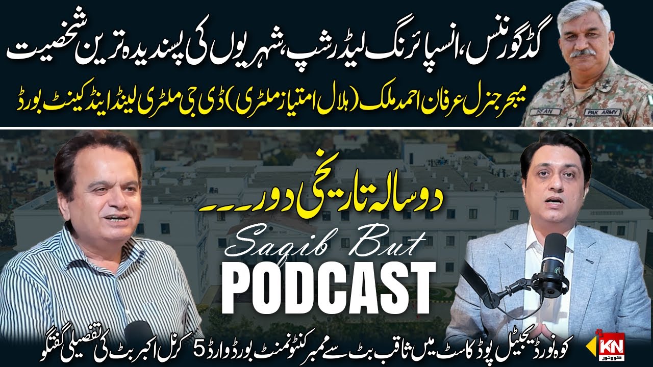 Major General Irfan Ahmed Malik, DG ML&C, Inspiring Leadership | Kohenoor Digital Podcast