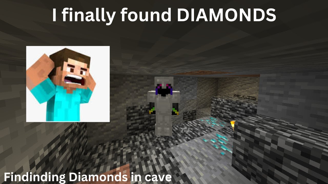 I finally found Diamonds in Minecraft. Minecraft survival series ep 3 ...