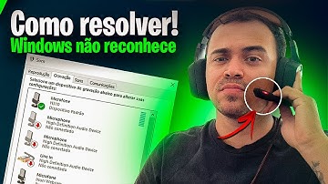 Microfone do Headset NÃO FUNCIONA no PC/NOTEBOOK? [SOLUÇÃO RÁPIDA e DEFINITIVA 2025]