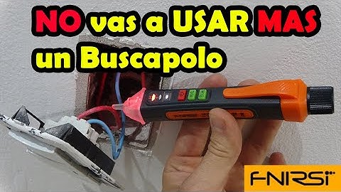 DETECTOR DE VOLTAJE SIN CONTACTO , ROTURA DE CABLE , CABLEADO OCULTO