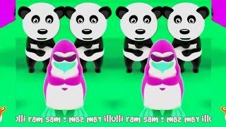 A Ram Sam Sam Faster Song With Panda, Grasshopper.