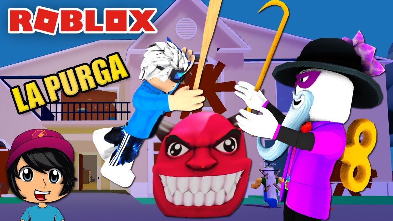 Venci A Todos Los Villanos La Purga Soy Blue Break In Roblox Espanol - soy chido roblox