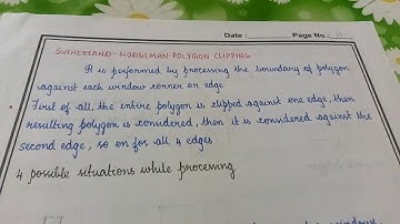 MCS 53 👰Sutherland Hodgeman Polygon Clipping😊 solved assignment 20-21🎁Computer Graphics        🎖5.4🌼