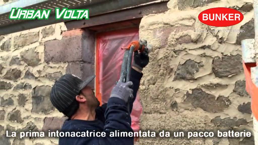 BUNKER  Urban Volta - La prima intonacatrice a batterie