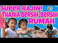 GARA-GARA CARI KUCING‼️ THANIA MALAH SIBUK BERESIN TAMAN‼️ | MOP KIDS