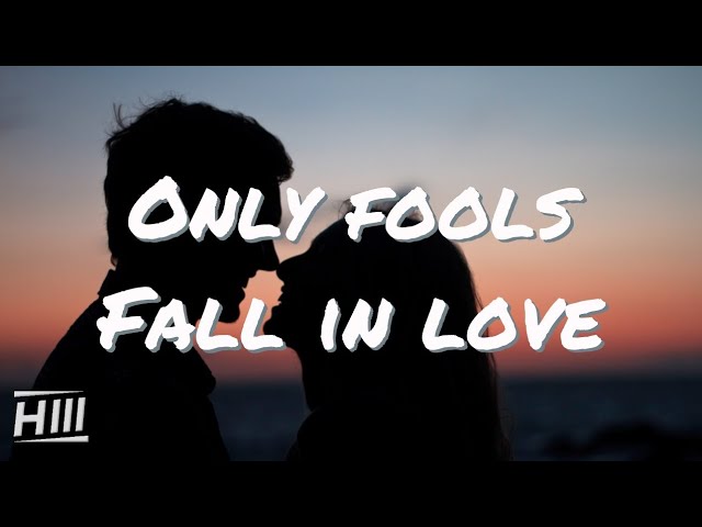 Only Fools Fall For Elvis Presley Wise Men Say Only Fools Rush In But