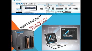 DELTA AS300/AS200 PLC How to connect PLC & PC COMMGR , DIADesigner & ISPSOFT