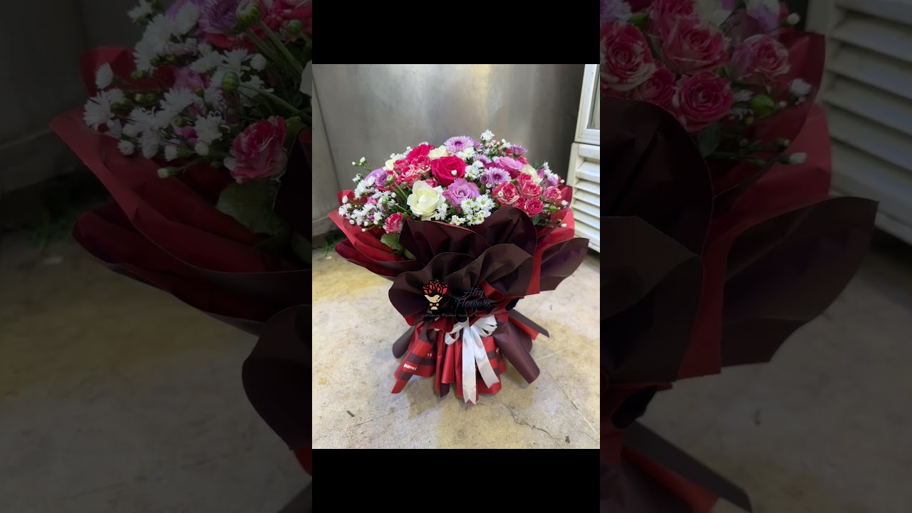 Bouquet | Sprayroses | Purple Rose | Reddish | Birthday | Surprise Gift | Atiq Flowers | Karachi