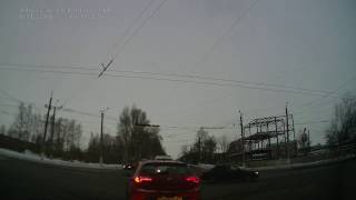 Видео Саранск, перекресток Александровское шоссе - Лодыгина 26.12.16 от 0135542, Александровское шоссе, Саранск, Россия