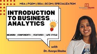 Introduction to Business Analytics | MBA | PGDM | BCom | BBA