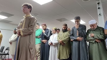 من صلاة التراويح بمسجد أبي هريرة محمد رحابي - من سورة الأحقاف 13- 14