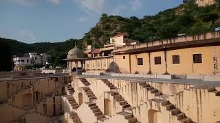 Beautiful Baoli Panna Meena Ka Kund Close to the Amer Fort, Jaipur Rajasthan -- The Pink City