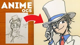 Drawing Your ANIME OCs #16 - Art Challenge with Subscriber's drawing！