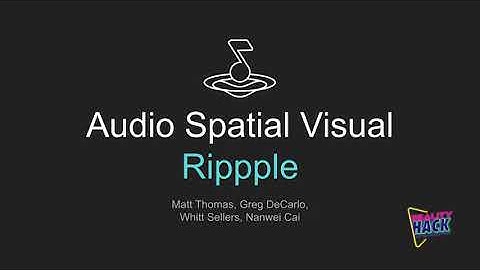 MIT Reality Hack 2022 Team ASV "Rippple" Hololens 2 Demo