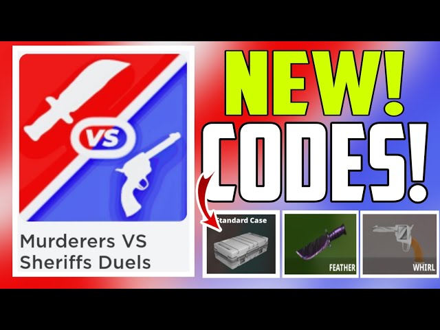 All Murderers VS Sheriffs Duels Codes For December 2023 - GameRiv