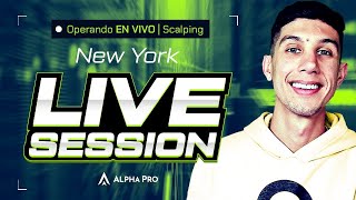 🔴 OPERANDO SCALPING EN VIVO | Forex Trading NY Session 🧠