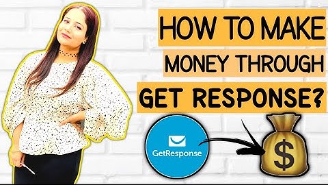 How to make money with GetResponse??? #howtomakemoneyonline​​​​​ #affiliatemarketing​​​​​