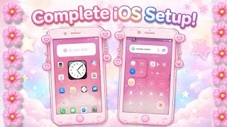 Best iOS Setup for Android 💕 | Pink Aesthetic Theme screenshot 4