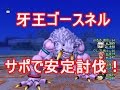 【ドラクエ10】牙王ゴースネルをサポで安定討伐！（占い師・戦士2・僧侶）