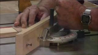 Handy miter setting jig