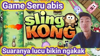 Game Monyet Seru abis - Sling Kong Gameplay screenshot 3