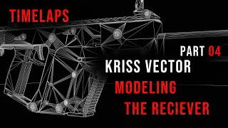 Kriss vector modeling Timelaps | Full pipeline | Game ready model | 3ds max |  part 04