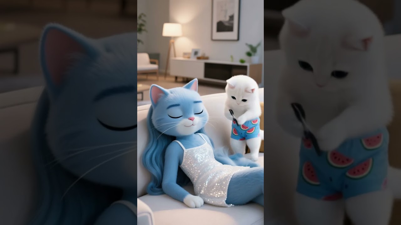 Little Cat is in Big Trouble! 👮‍♂️🐾 