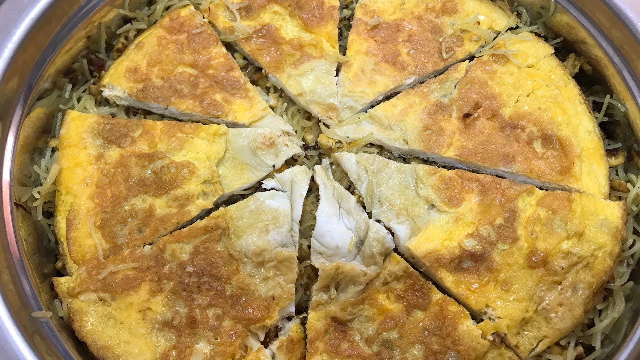 بلاليط بالبصل والبيض لذيذ وسهل