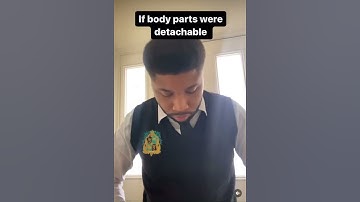 Als lichaamsdelen afneembaar waren