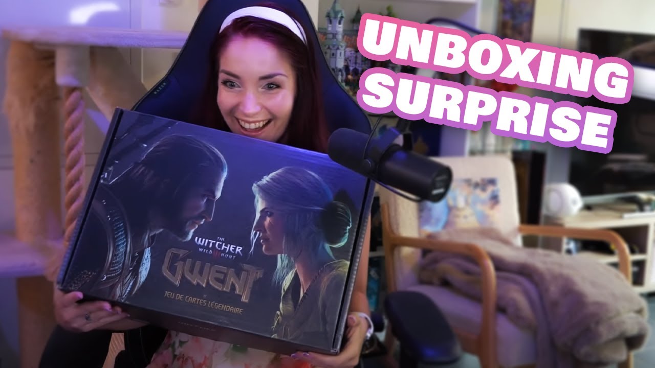 Le jeu du GWENT en VRAI ! | Unboxing colis SURPRISE