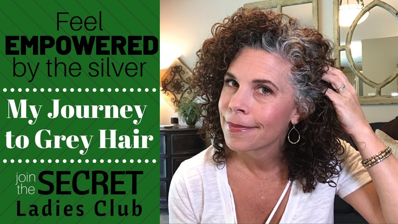 Journey To Grey Hair Feel Empowered Secret Ladies Club Youtube