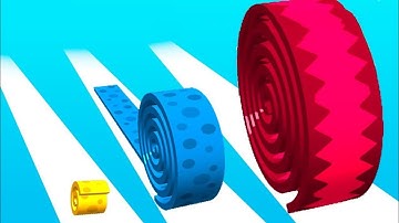 Spiral Run 3D -All Levels Gameplay Android,ios - MAX LEVEL