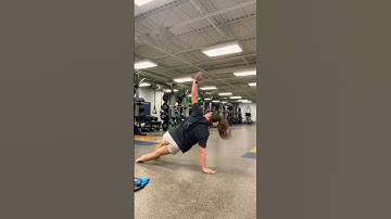 Tall Plank w/ T-Spine Rotation